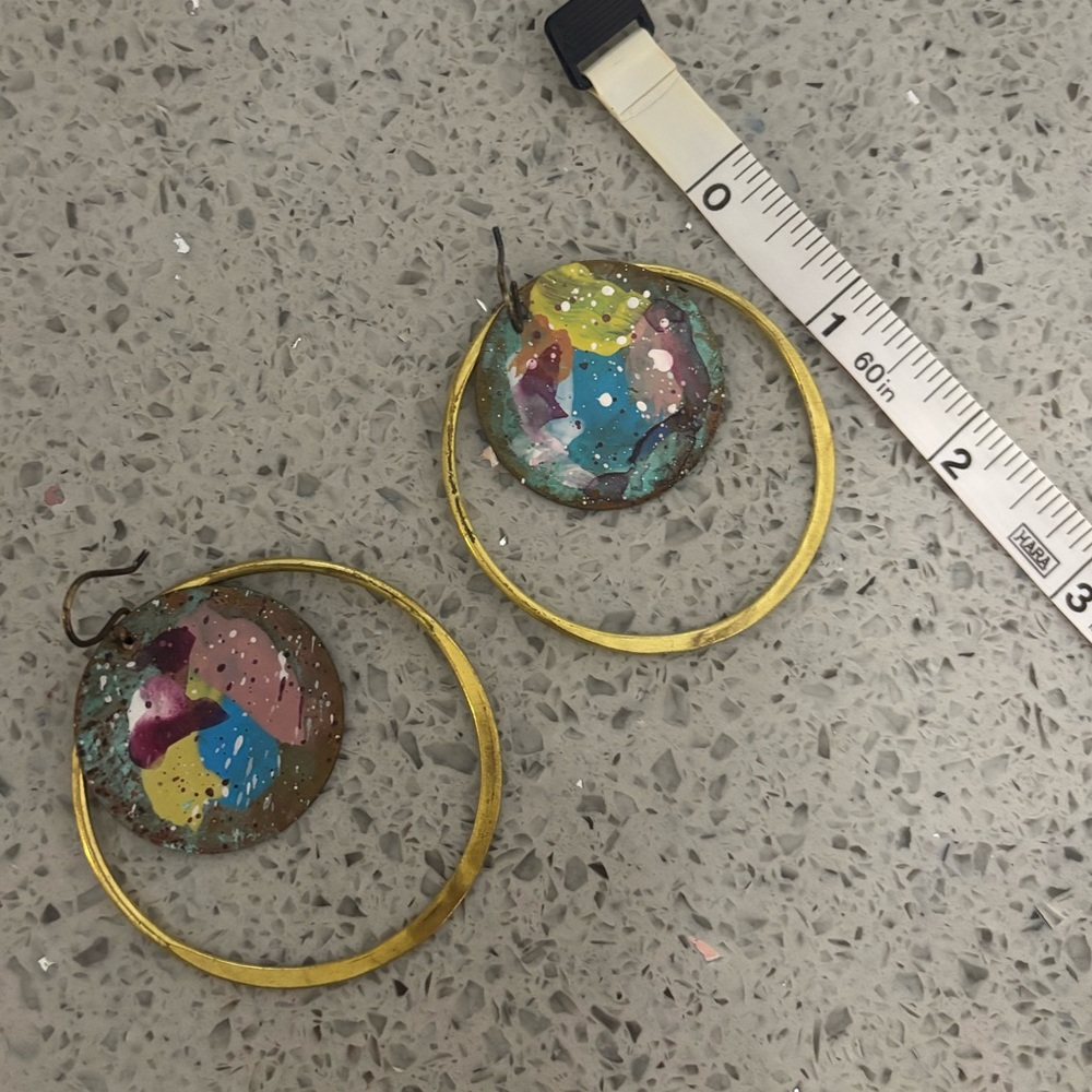 Statement earrings - Picture 2 of 4